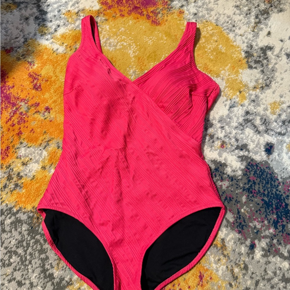 Vibrant Pink One-Piece Swimsuit